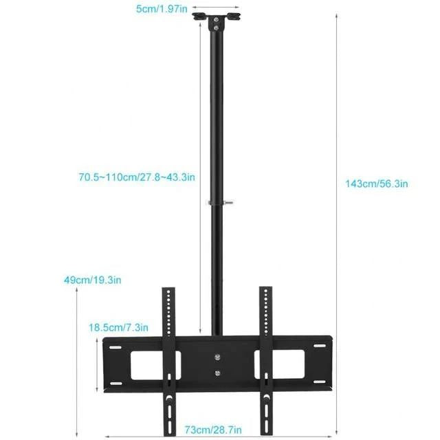 SOPORTE TV TELEVISION TECHO (26-60¨)