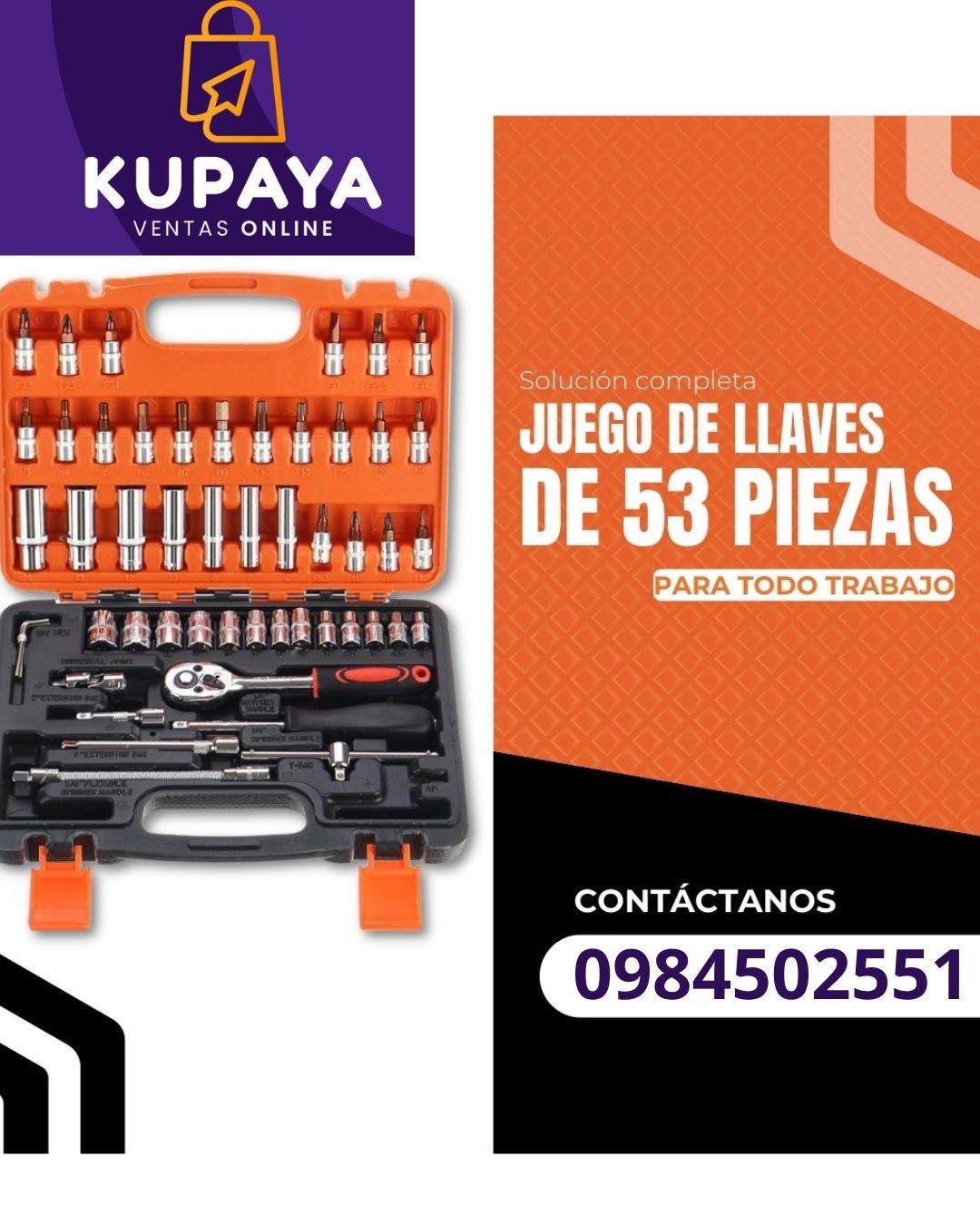 Juego de llaves 53 piezas